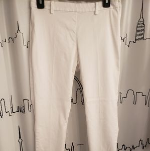 White capri pants